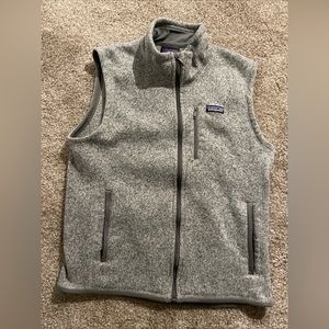 Mens Patagonia Vest grey Size Large